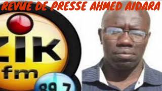 REVUE DE PRESSE ZIK FM DU 03 AVRIL 2019 AVEC AHMED AIDARAmp4 [upl. by Bert]