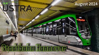 Stadtbahn Hannover 🇩🇪  Spotting  ÜSTRA  August 2024 [upl. by Hussar]