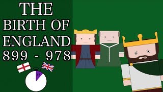 Ten Minute English and British History 06  The Birth of England [upl. by Atirma406]