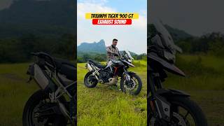 Triumph Tiger 900 GT Exhaust Sound  BikeWale shorts tiger900gt [upl. by Warfeld418]