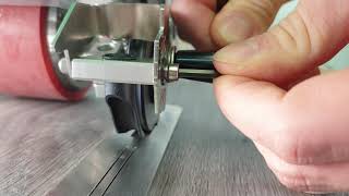 Leister Tutorial  Nozzle aligment of the UNIFLOOR 500 [upl. by Dlared]