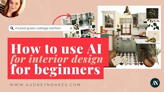 How to use AI in interior design for beginners [upl. by Ahsikan]