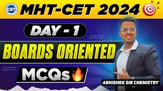 MHTCET 2024  MCQs  1 Solid State amp 2 Solutions Board Oriented HSC 2024 By  Abhishek Sir asc [upl. by Hershel884]