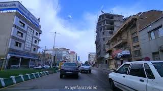 Driving tour in iran  you can see zahedan city in Sistan and Baluchistan [upl. by Ibok]