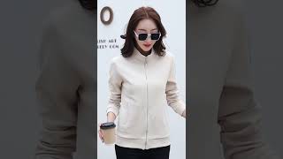 2024 Spring Autumn Women Jacket link in description shorts womensfashion jacket womensclothing [upl. by Annola]