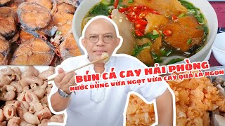 HẢI PHÒNG là không lòng vòng COLORMAN quotđáquot ngay tô BÚN CÁ CAY ngon tuyệt  Color Man Food [upl. by Griggs]