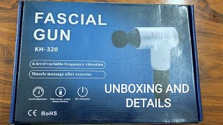 Fascial gun KH320 [upl. by Ibbob437]