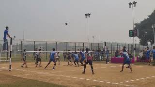 Thapar University Patiala Vs PEC Chandigarh at Nit Kurukshetra ITUSA Volleyball Tournament [upl. by Anuhsal180]