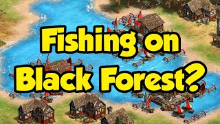 How good are fishing ships on Black Forest AoE2 [upl. by Austine]