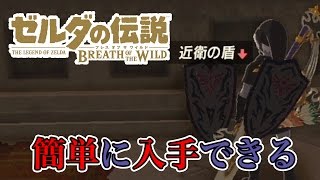 【BotW】お手軽な近衛武器の入手法をゆっくり紹介：ゼルダの伝説 ブレス オブ ザ ワイルド実況プレイ！【逢月玲音】 [upl. by Aernda]