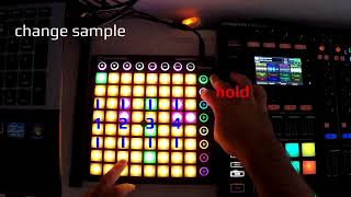 Launchpad Augmentation Midi Mapping for Traktor [upl. by Callida]