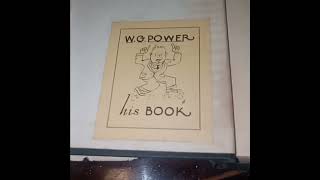 Exlibris bookplates 29 W G Power 1940 [upl. by Swanhildas]