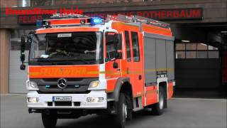 HLF BF Rohterbaum F13 Feuerwehr Hamburg Wachausfahrt ✔ [upl. by Arthur]