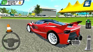 Kırmızı Yarış Arabası Park Etme Oyunu  Parking Masters Supercar Driver  Android Gameplay [upl. by Fisk]