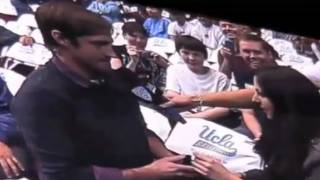 UCLA marriage proposal fail on jumbo vision [upl. by Ainafetse]