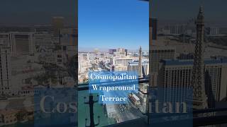 Room tour in 60 seconds  Cosmopolitan wraparound terrace suite 66th floor vegas cosmo onetake [upl. by Pejsach710]