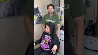 barberlife barber barbershop fyp barberia barbero funny comedia comedy hair woman vegas [upl. by Adaminah965]