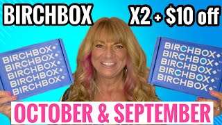 BIRCHBOX October 2024 amp September  10 off birchbox beautybox subscriptionbox [upl. by Clementas]