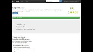 Dspace installation on Ubuntu 1804 [upl. by Essilrahc]