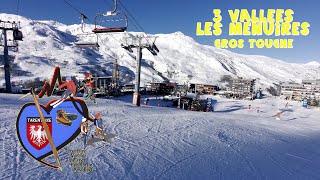 3 Vallées les Ménuires gros Tougne [upl. by Benni]