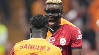 First goal for Victor Osimhen with Galatasaray [upl. by Maroney]