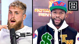 quotNO WAYquot Floyd Mayweather REACTS On Jake Paul COMMENTING BAD On Mike Tysons Late Daughter [upl. by Eednyl413]