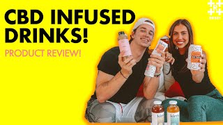 Product Review CBD Infused Drinks KIRRA MAD TASTY VYBES [upl. by Marline708]