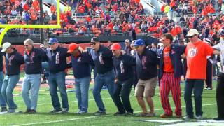 Marching Illini Halftime Show 76 Trombones amp Go Cubs Go  November 5 2016 [upl. by Doggett431]