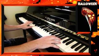 Halloween Theme Song Micheal Myers  Piano [upl. by Eedia473]