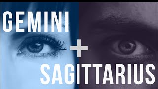 Gemini amp Sagittarius Love Compatibility [upl. by Siladnerb]