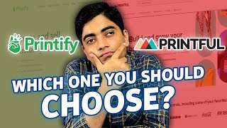 Printify vs Printful in 2024  Which One Is Better  Pros and Cons  8 Different Comparision [upl. by Sauder]