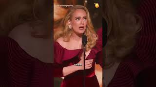 Adeles Emotional Performance at the Grammy Awards 2023 adele grammyawards music [upl. by Eramat802]