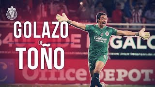 GOLAZO DE PORTERÍA A PORTERÍA de Toño Rodríguez 😱  Chivas vs Veracruz  Apertura 2019 [upl. by Westfahl]