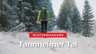 Winterwanderung im Tannheimer Tal  Adventsgrüße vom Winter Wonderland [upl. by Puttergill]