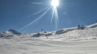 Sun and chill snowboard run in Ratschings [upl. by Dearborn450]