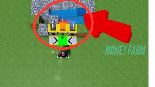 I Built a Small Money Farm in Roblox Block tycoon [upl. by Aredna]