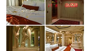 Roman Themed Hotel Room Tour [upl. by Nlycaj741]