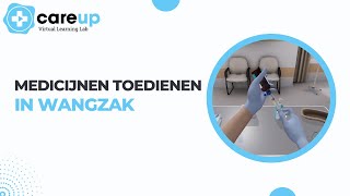 Medicijnen toedienen in wangzak  CareUp Virtual Learning Lab [upl. by Ecinaj]