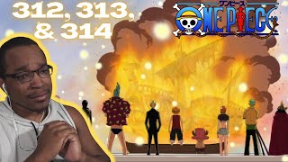 THANK YOU GOING MERRY 😭❤️  One Piece Ep 312 313 and 314 REACTION [upl. by Barna]