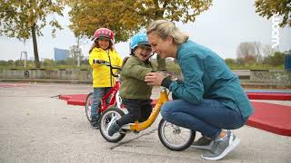 How to teach a child to ride a balance bike  woom bikes [upl. by Nahsrad]