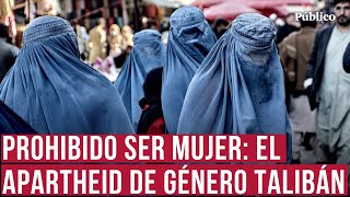 Afganistán bajo el burka tres años de pesadilla para 21 millones de mujeres bajo el régimen talibán [upl. by Takakura]