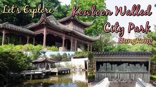 Exploring Kowloon Walled City Park [upl. by Aihsetel]