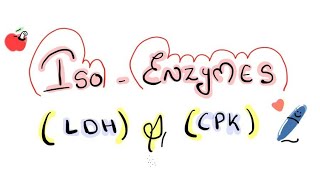 Isoenzymes  515 marks  Lactate dehydrogenase  creatine phospokinase [upl. by Leffen]