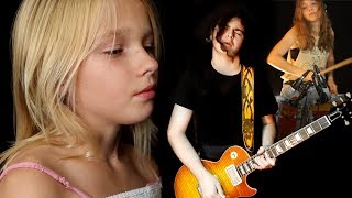 Led Zeppelin  Stairway To Heaven cover by Jadyn Rylee Sina and Andre Cerbu [upl. by Galanti]