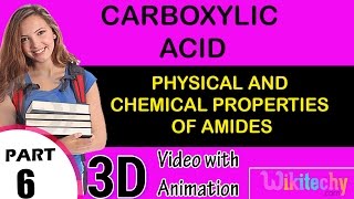 Physical and Chemical Properties of Amides Carboxylic acid class 12 chemistry subject cbse [upl. by Liakim]