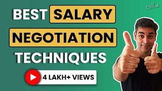 How to negotiate salary  Ankur Warikoo  4 steps to successful negotiation [upl. by Nadabas]