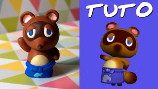 TUTO FIMO  Tom Nook de Animal Crossing [upl. by Ramah]