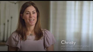 Christy  Atrial Septal Occluder Patient Testimony Video [upl. by Nelia]