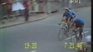 Mondiali ciclismo Praga 1981 Saronni perde in volata dal belga Maertens [upl. by Gall]