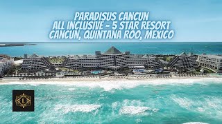 Paradisus Cancun  All Inclusive  5 Star Resort  Cancun Quintana Roo Mexico [upl. by Clio]